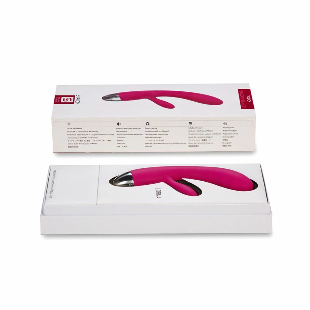 Svakom - Lorna Touch Sensor Vibrator Wine Red